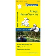 343 Ariége, Haute-Garonne Michelin